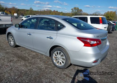2018 Nissan Sentra Sv z USA, uszkodzony, nr VIN 3N1AB7APXJL656118